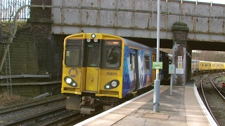 Half an Hour at 216  Birkenhead North Station 1022017  Class 507 508 terminus [upl. by Johen]